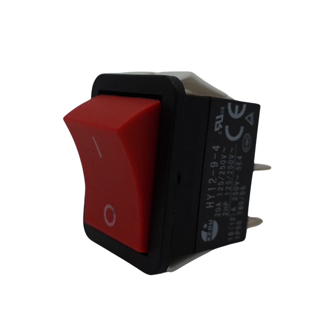 Abode / Apollo Red Rocker Switch