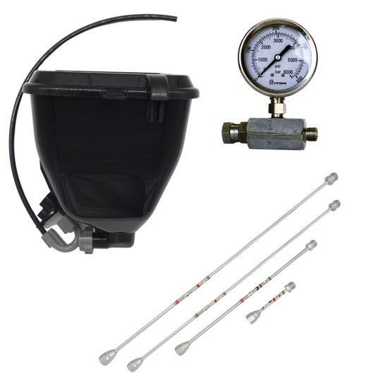 PLUS+ Package (Hopper, Pressure Gauge & Extension Bars)