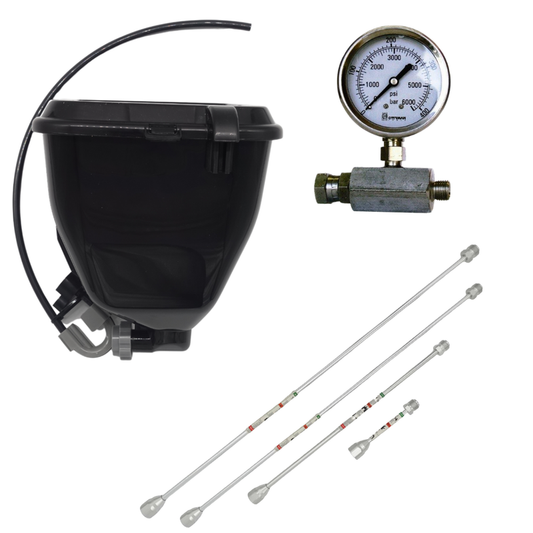 PLUS+ Package (Hopper, Pressure Gauge & Extension Bars)