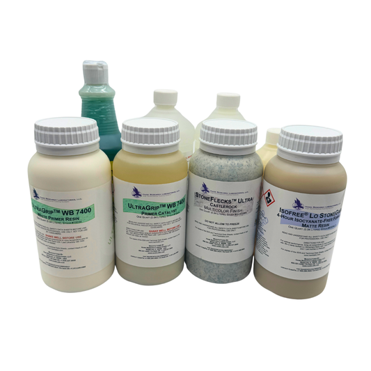 Hawk StoneFlecks™ Starter Kit (1 US Quart Bottles)