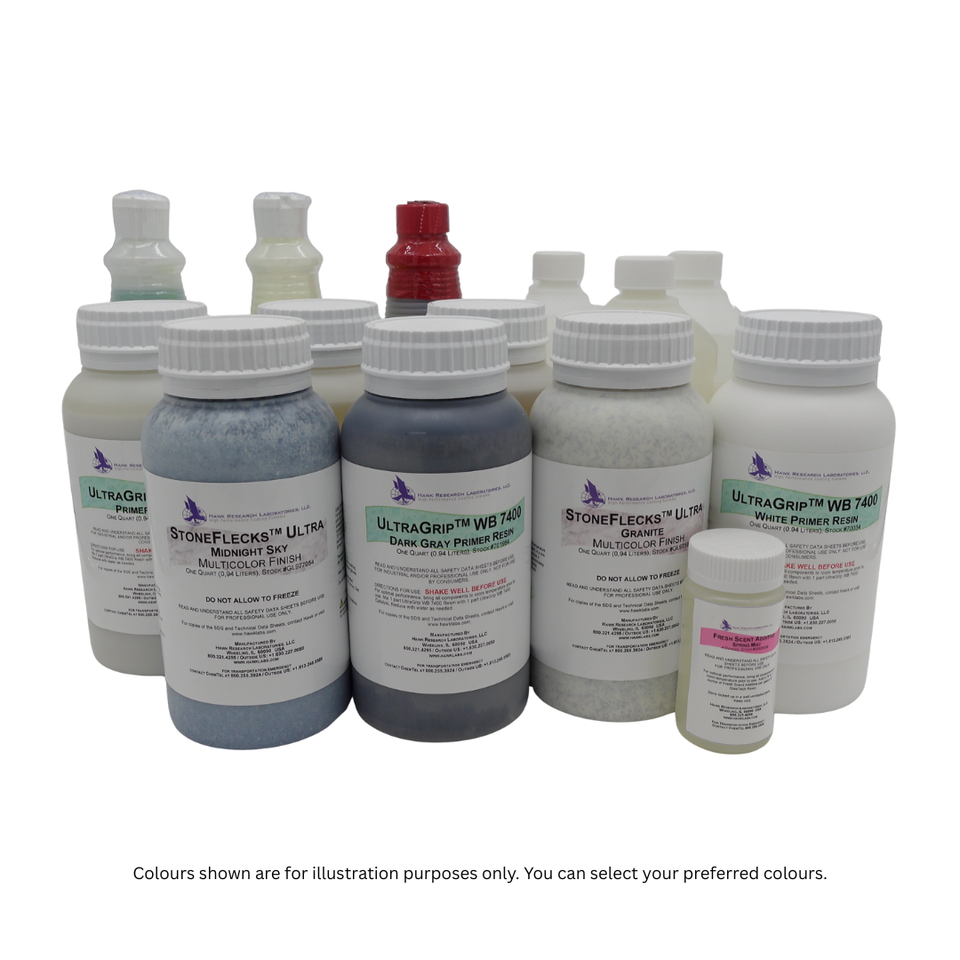 Spray Granite Starter Kit (Hawk StoneFlecks™)
