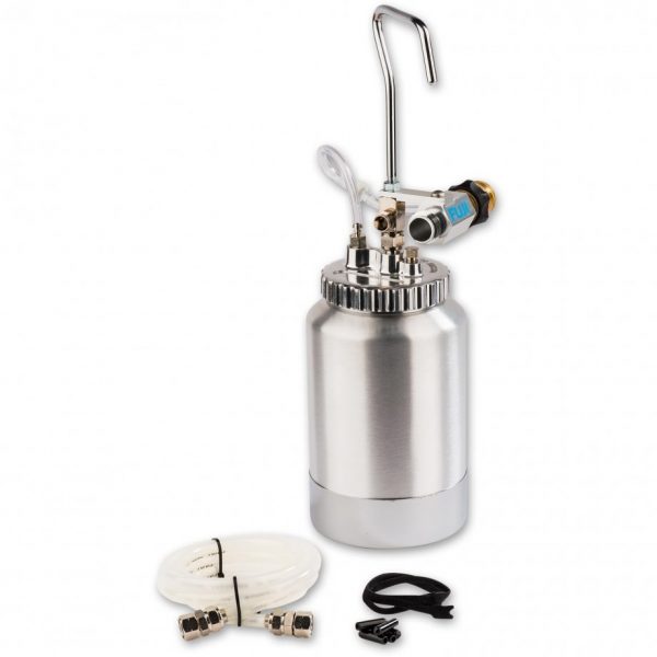 Q-Tech HVLP Pressure Pot Assembly Kit - Abode Spray Supplies