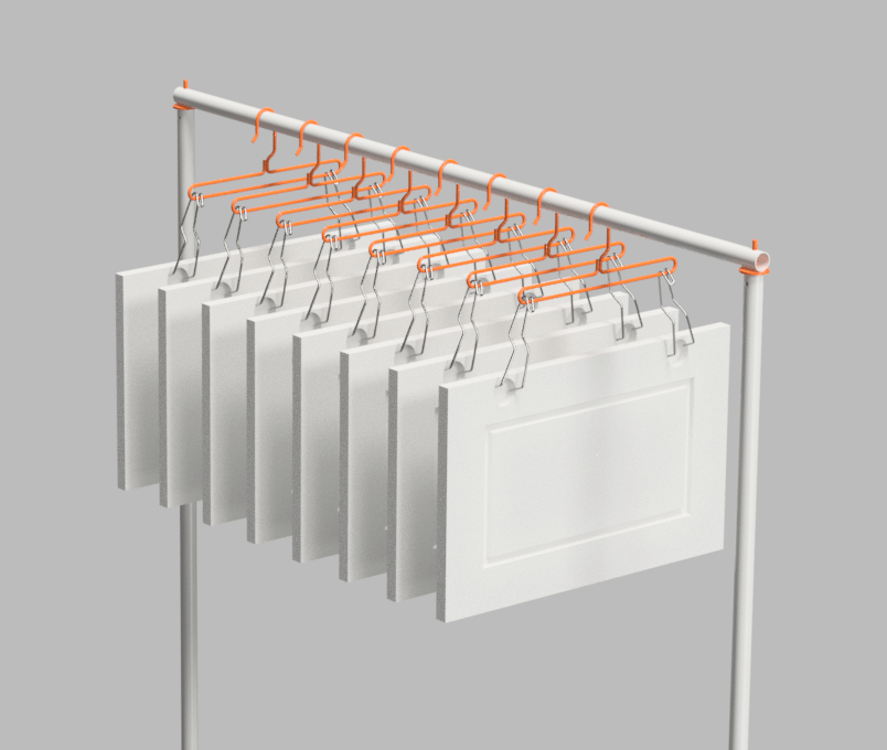 PaintLine PSDR™ Standard Hangers (Set of 50) - Abode Spray Supplies